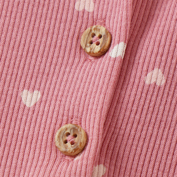 Baby Kleid mit Rippstruktur