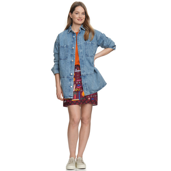 Damen Jeansjacke im Oversized-Look