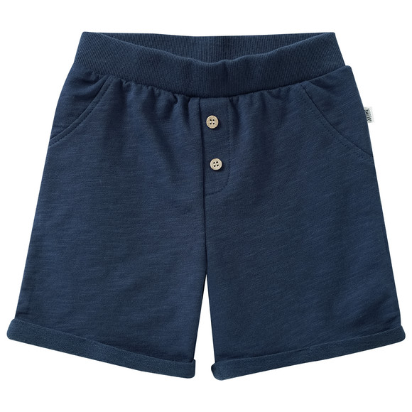 Babyjoggingshort met vlamgaren