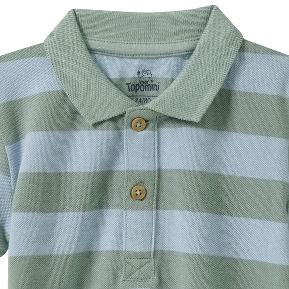 Baby Poloshirt aus Bio-Baumwolle