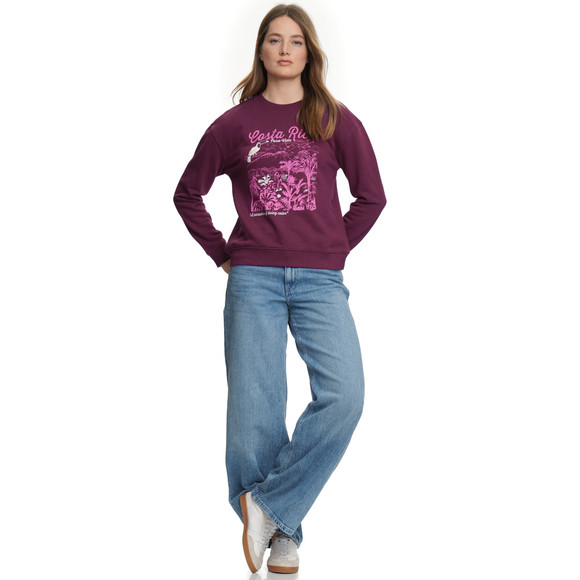 Damen Sweatshirt mit Print