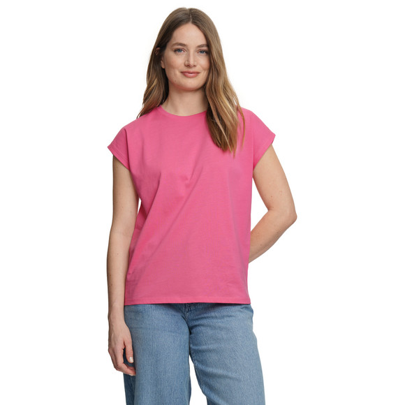 Damen T-Shirt mit überschnittenen Ärmeln