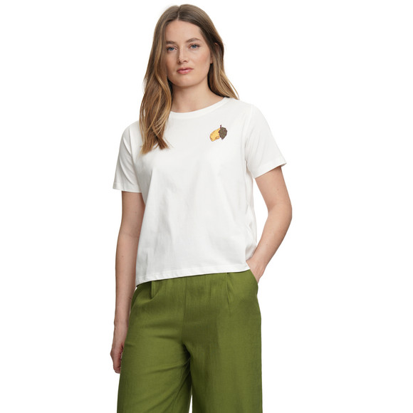 Damen T-Shirt mit Rücken-Print