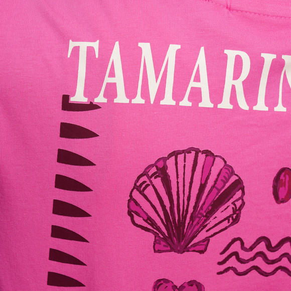 Damen T-Shirt mit Rücken-Print