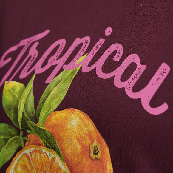 Damen T-Shirt mit großem Print