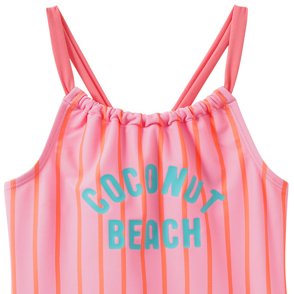 Mädchen Badeanzug mit Streifen