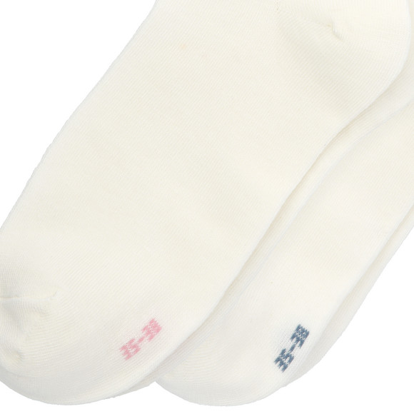 2 Paar Damen Tennissocken mit Leo-Motiv