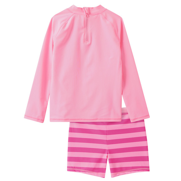 Mädchen UV-Set mit Badeshirt und Hose UPF40