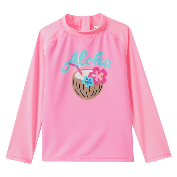 Mädchen UV-Set mit Badeshirt und Hose UPF40