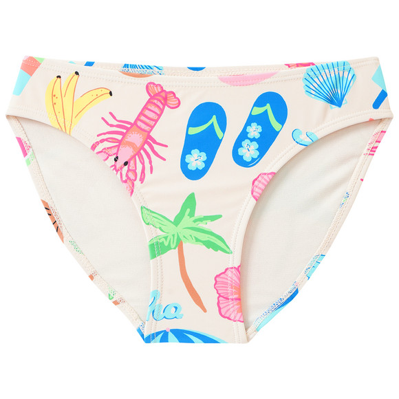 Mädchen Bikini mit sommerlichen Motiven