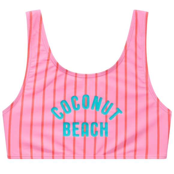 Mädchen Bikini mit Streifen