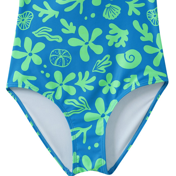 Mädchen Badeanzug mit Allover-Print