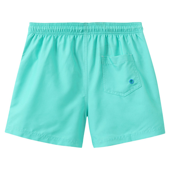 Jungen Badeshorts mit gummierter Applikation