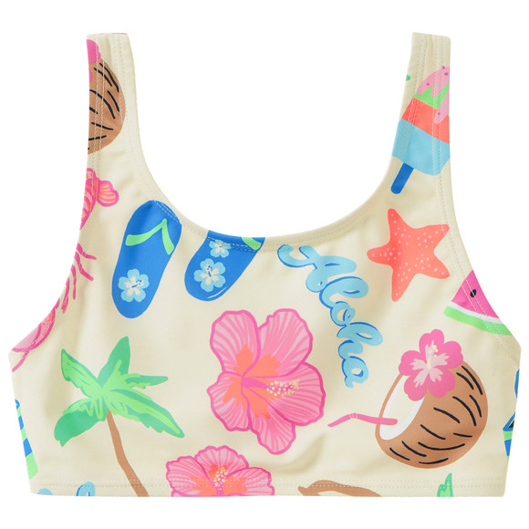 Mädchen Bikini mit sommerlichen Motiven