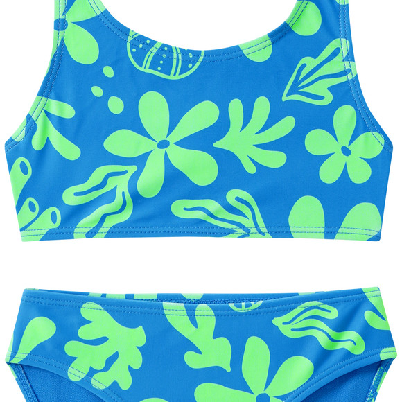 Mädchen Bikini mit Allover-Print