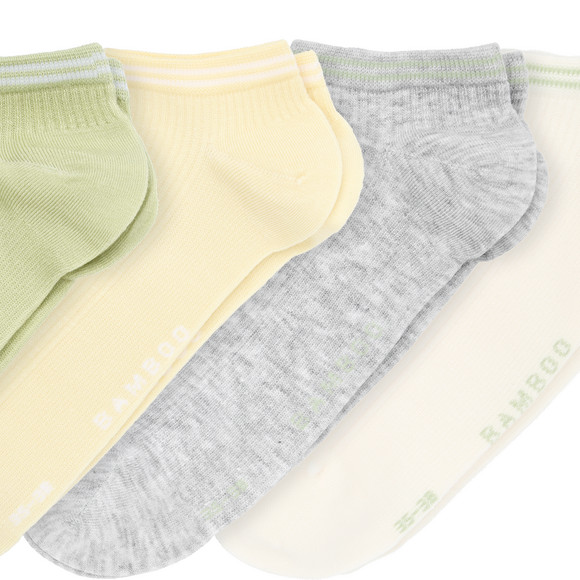 4 Paar Damen Sneaker-Socken im Set