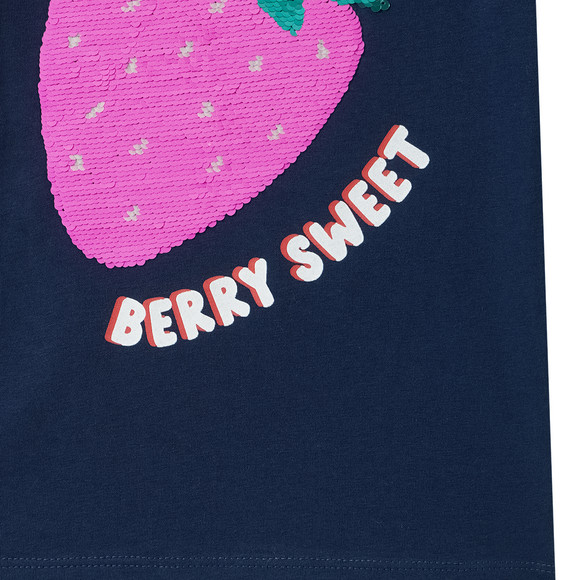 Mädchen T-Shirt mit Wendepailletten