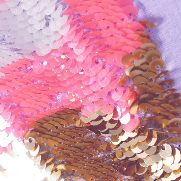 Meisjes T-shirt met omkeerbare pailletten