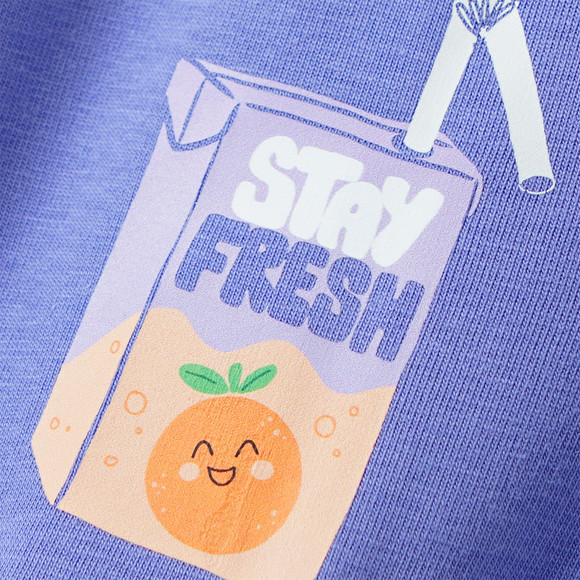 3 meisjes-T-shirts met kleurrijke motieven