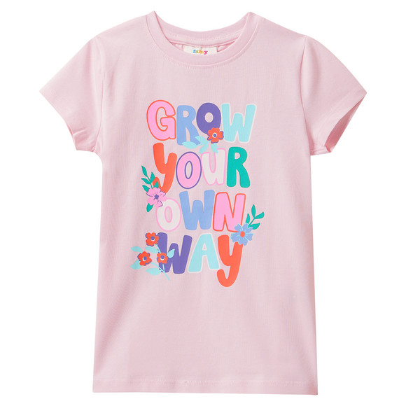 3 meisjes-T-shirts met kleurrijke motieven