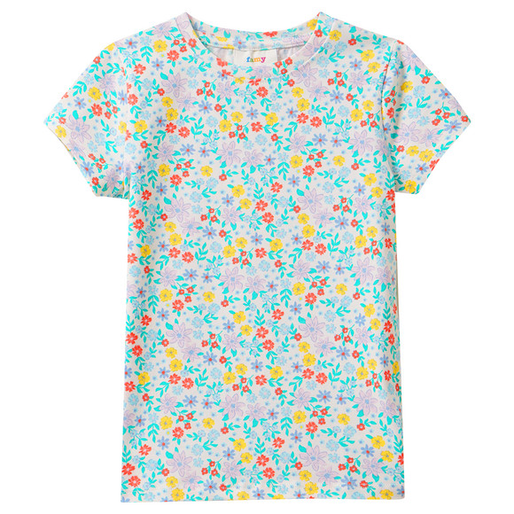 3 meisjes-T-shirts met kleurrijke motieven