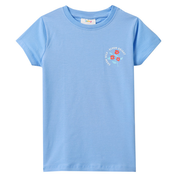 3 meisjes-T-shirts met kleurrijke motieven