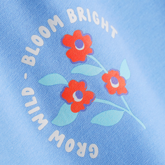 3 meisjes-T-shirts met kleurrijke motieven