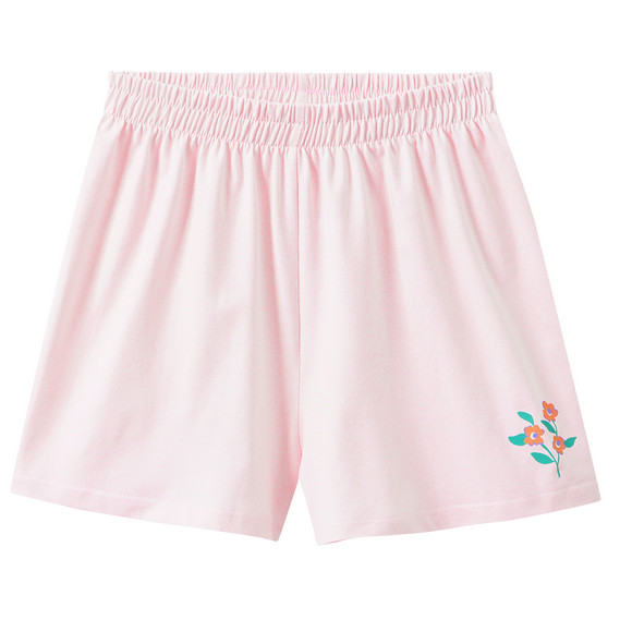 3 Mädchen Shorts mit bunten Motiven