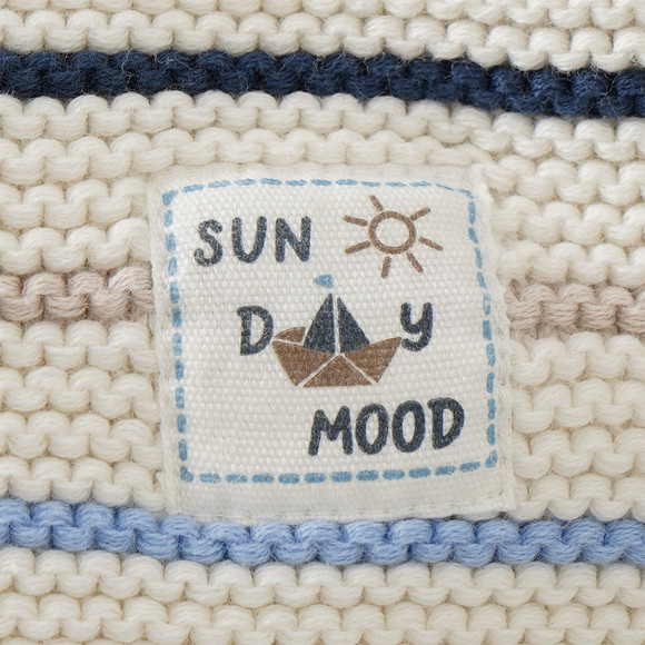 Baby Strickjacke mit Kapuze