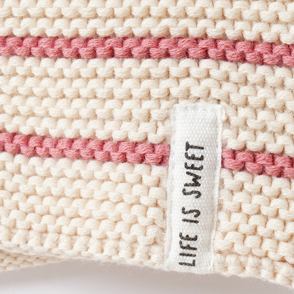 Baby Strickjacke mit Kapuze
