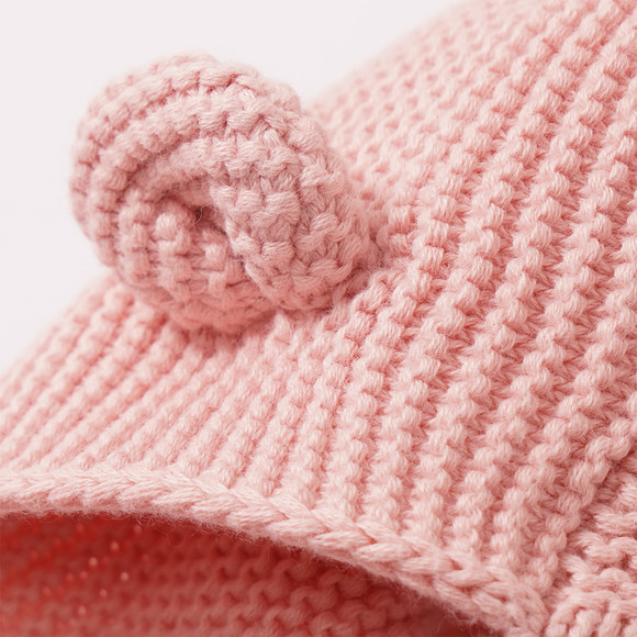 Baby Strickjacke mit Kapuze