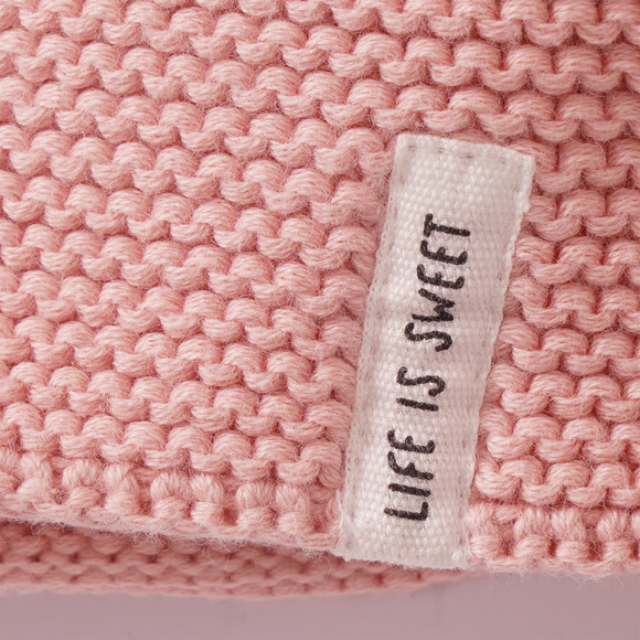 Baby Strickjacke mit Kapuze