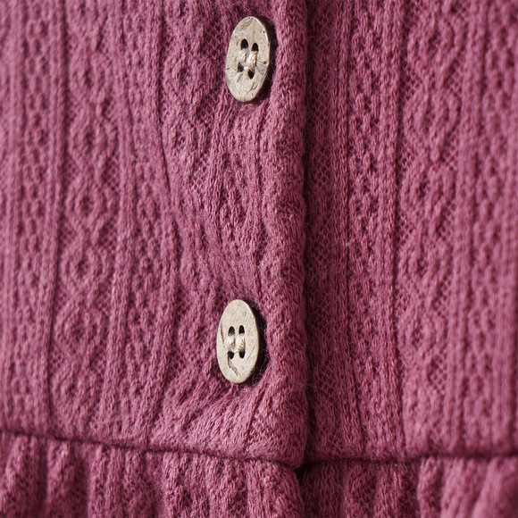 Baby T-Shirt aus strukturiertem Material