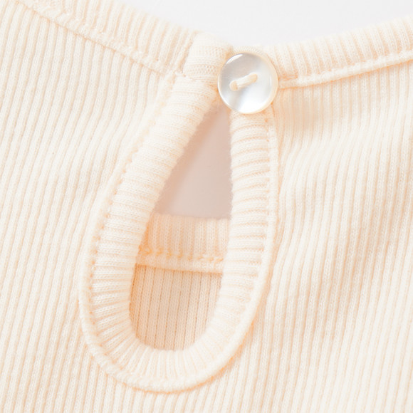 Baby Kleid mit Seersucker-Rock