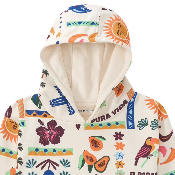Jungen Hoodie mit Allover-Print