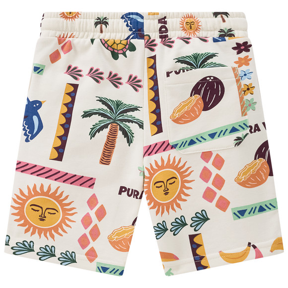 Jungen Joggingshorts mit Allover-Print