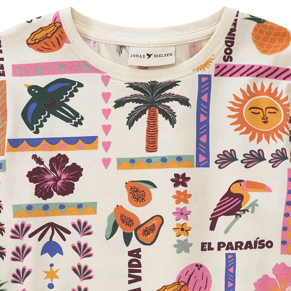 Jungen T-Shirt mit Allover-Print
