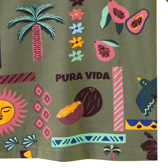Jungen T-Shirt mit Allover-Print