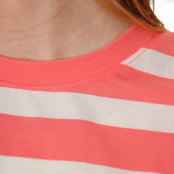 Damen Umstands-T-Shirt im Ringel-Look