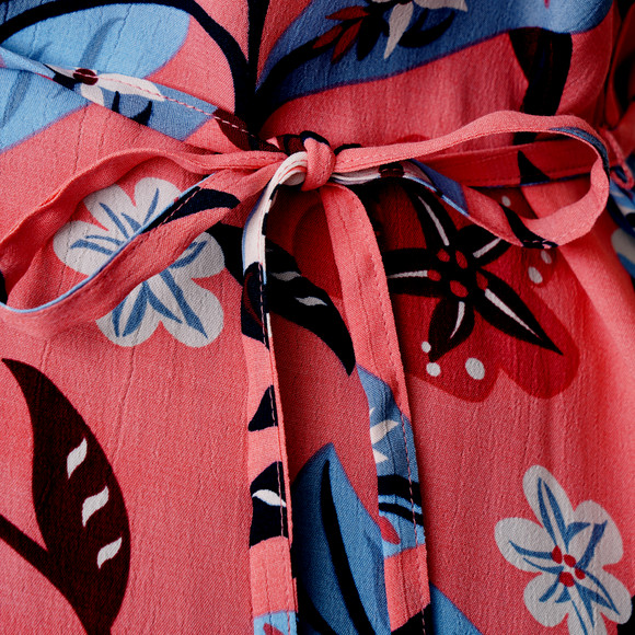 Damen Umstands-Bluse mit Bindeband