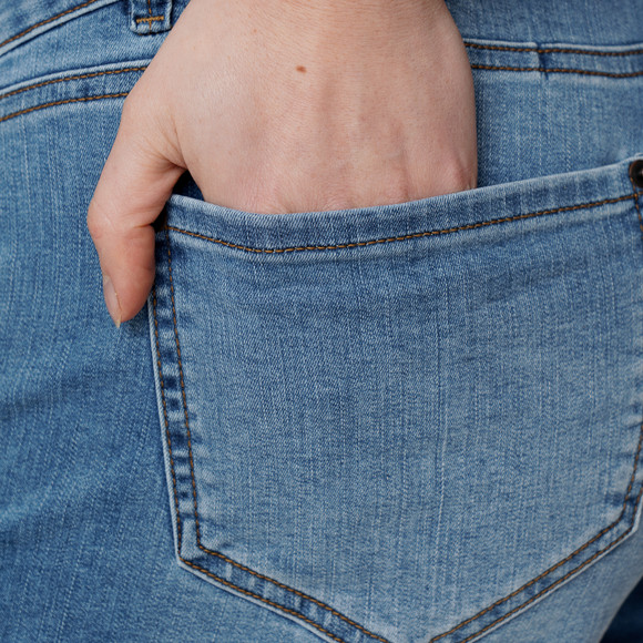 Damen Umstands-Jeansshorts