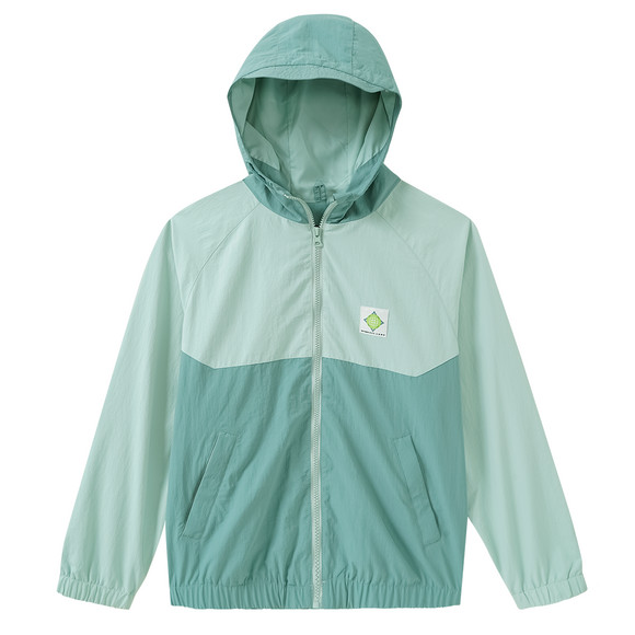 Jungen Jacke mit Farbteilern