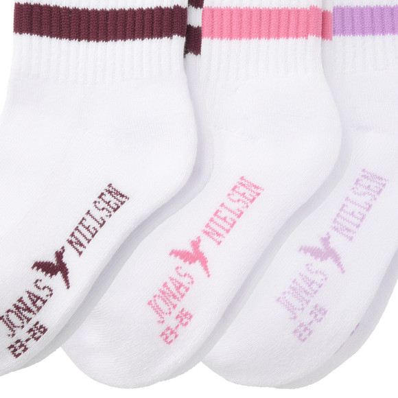 3 Paar Mädchen Socken mit Streifen