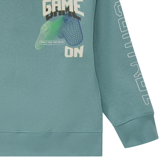 Jungen Hoodie mit Gamer-Print