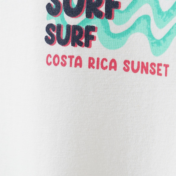 Jungen T-Shirt mit Surf-Print