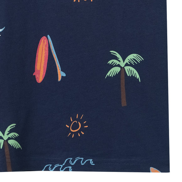 Jungen T-Shirt mit Allover-Print