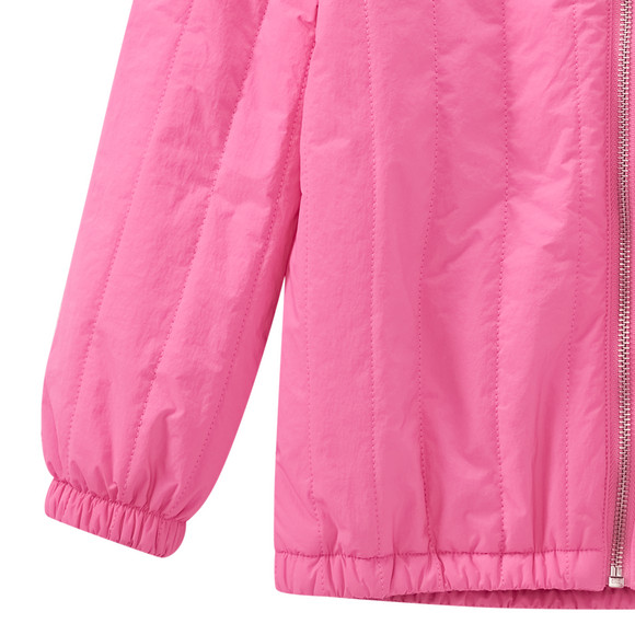 Mädchen Steppjacke mit Stickerei