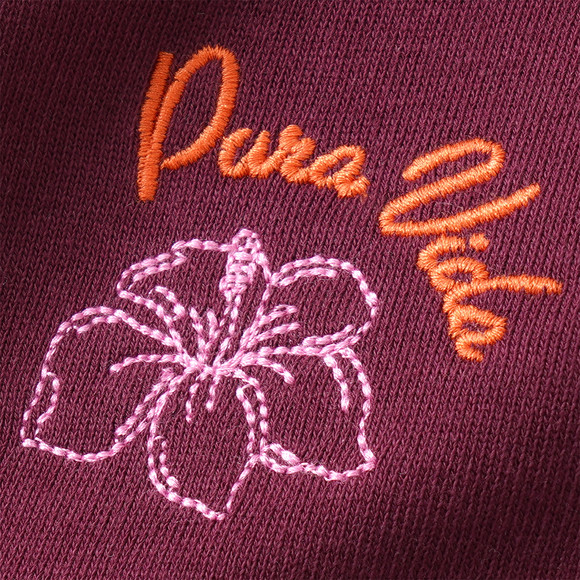 Mädchen Sweatshirt mit Allover-Stickerei