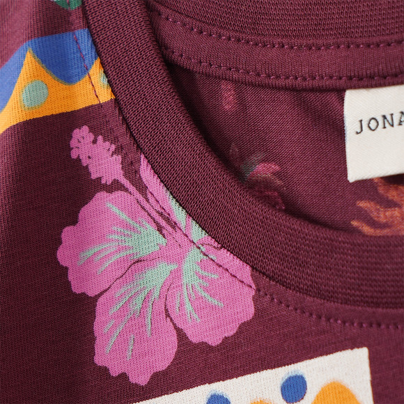 Mädchen T-Shirt mit Allover-Print