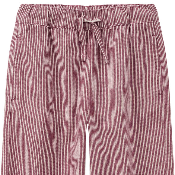 Mädchen Wide-Leg-Hose mit Streifen